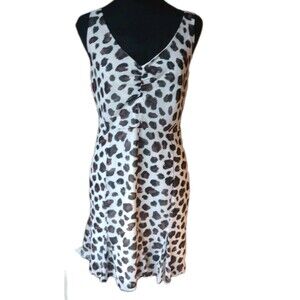 Kate Young For Target Women's 6 Leopard Print Mini Dress